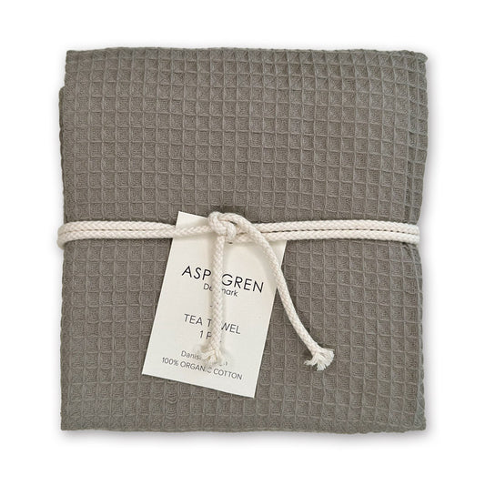 Vohvelikankainen pyyhe – Dark Gray
